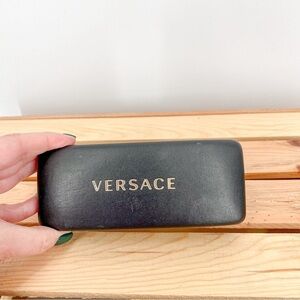Black Versace Sunglasses Case
